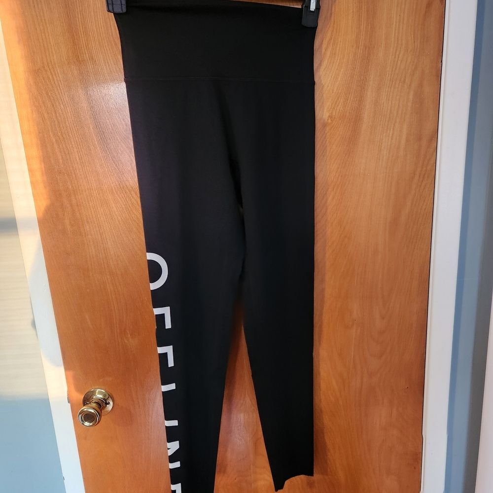 Aerie Goals 7/8 Leggings Black High-Rise
